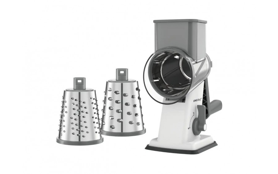 Tarka bębnowa obrotowa 3w1 szara KH-1959