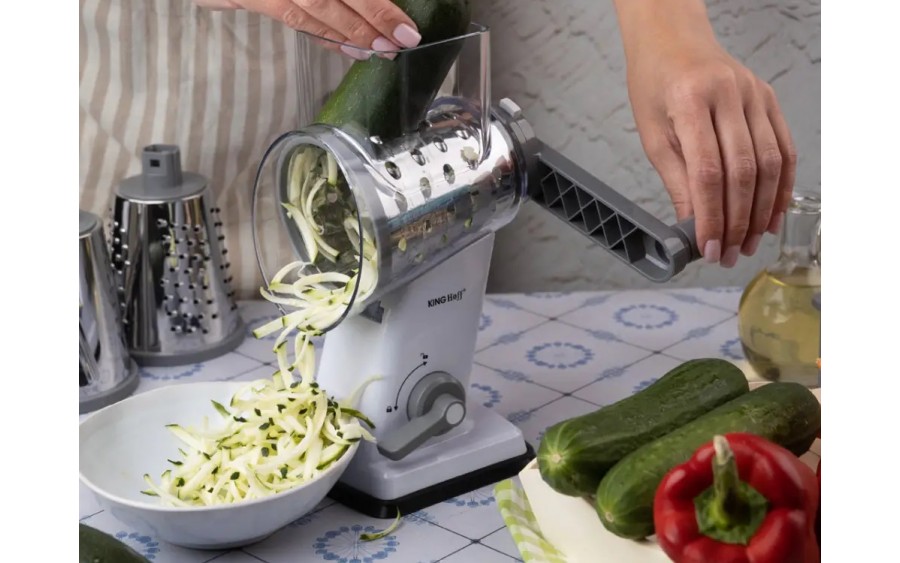 Tarka bębnowa obrotowa 3w1 szara KH-1959