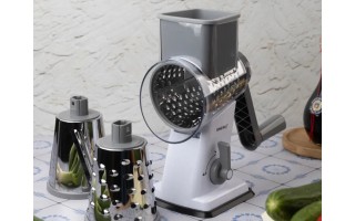 Tarka bębnowa obrotowa 3w1 szara KH-1959