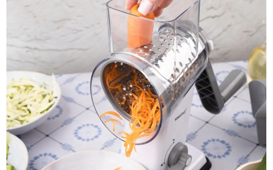 Tarka bębnowa obrotowa 3w1 szara KH-1959