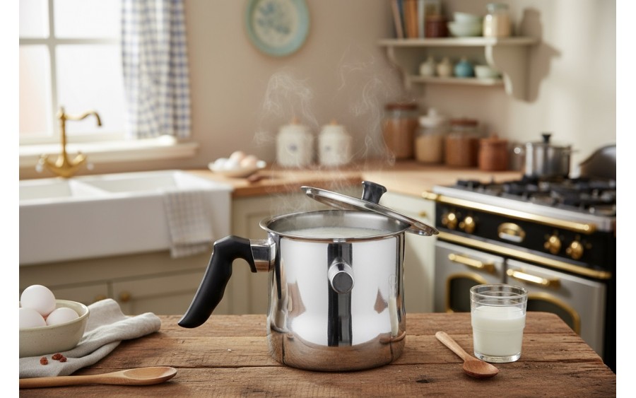 Garnek do mleka z pokrywka 1,5 L Kinghoff KH-3111