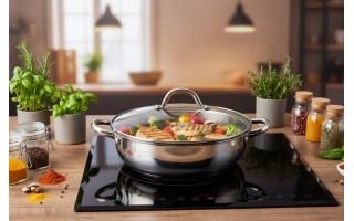 Rondel z pokrywą 28 cm Relief Evolution