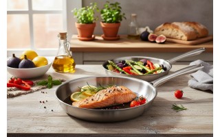 Zestaw 2 patelni 24/28 cm Relief Passion