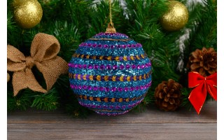 Bombka 10cm (2 szt. )