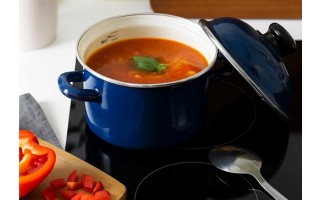 Garnek emaliowany 20 cm RoyalBlau 2,7 L