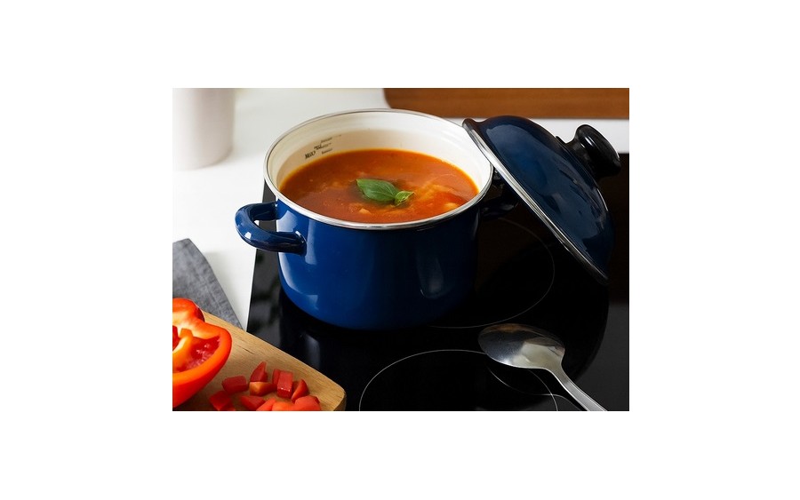 Garnek emaliowany 20 cm RoyalBlau 2,7 L