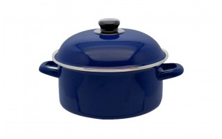 Garnek emaliowany 20 cm RoyalBlau 3,1 L