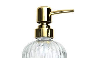 Szklany komplet łazienkowy 3-elementowy ARI