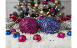 Bombka 10cm (2 szt.)