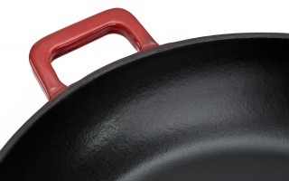 Brytfanna żeliwna 2,8 L niska Rodeluxe 8011