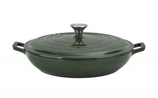 Brytfanna żeliwna 2,8 L niska VERDELUXE 8028