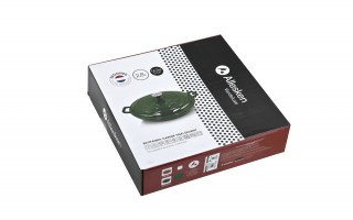 Brytfanna żeliwna 2,8 L niska VERDELUXE 8028