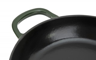 Brytfanna żeliwna 2,4 L niska Verdeluxe 8028