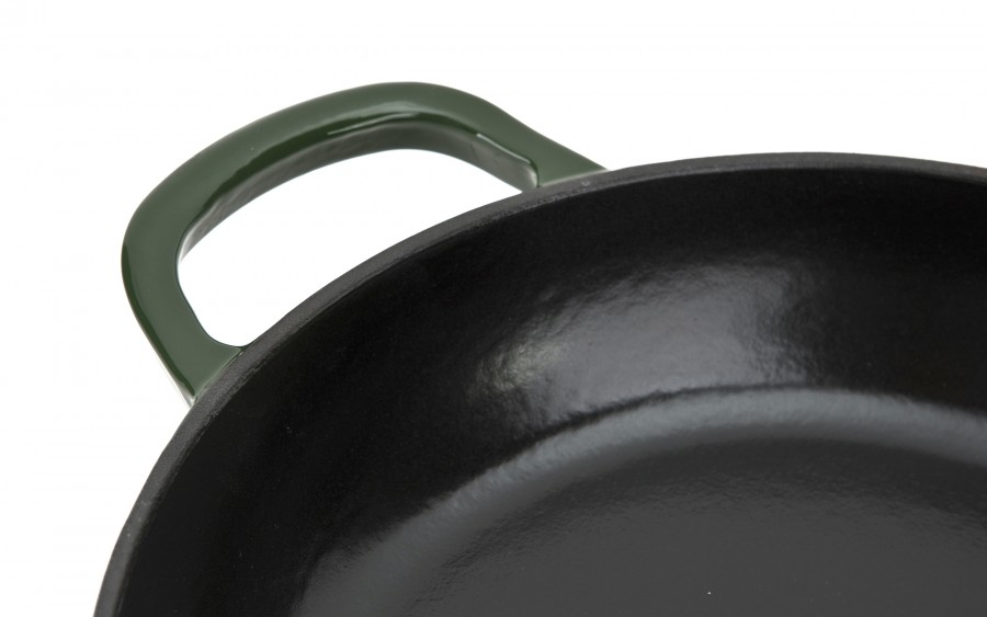 Brytfanna żeliwna 2,4 L niska Verdeluxe 8028