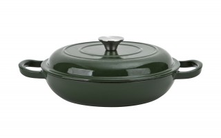 Brytfanna żeliwna 2,4 L niska Verdeluxe 8028