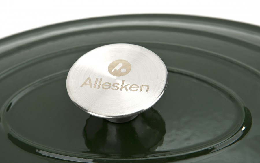 Brytfanna żeliwna 2,4 L niska Verdeluxe 8028