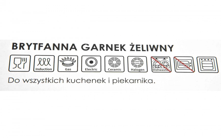 Brytfanna żeliwna 4 L VERDELUXE 7984