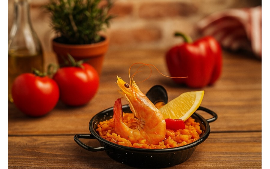 Patelnia mini 12 cm do Paelli HENDI