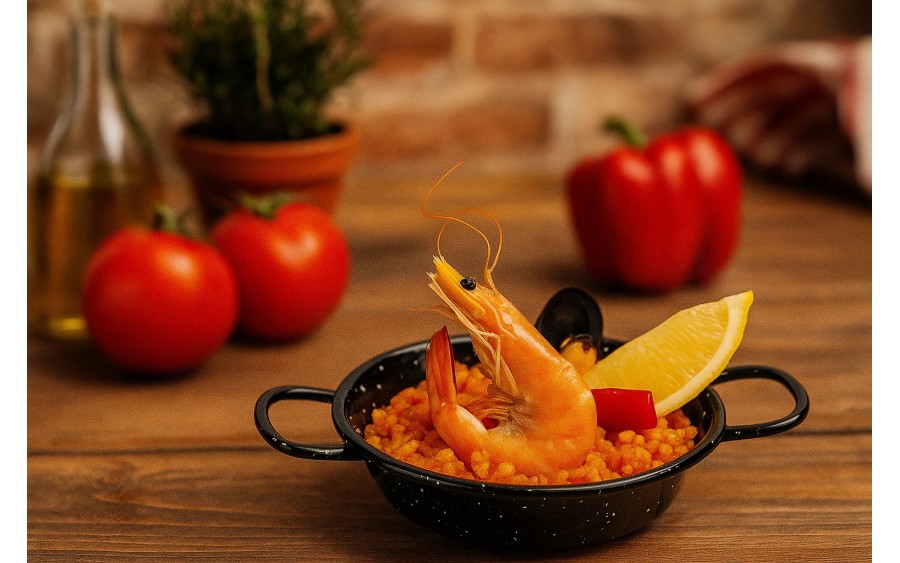 Patelnia mini 15 cm do Paelli HENDI