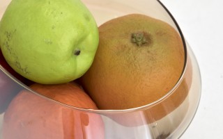 Pojemnik szklany 19x13,5 cm złoty JK0224