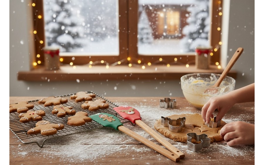 Łopatka i wykrawacz do ciastek Xmas MIX 277432