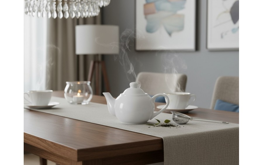 Czajnik porcelanowy 0,5 L Roma Bianco