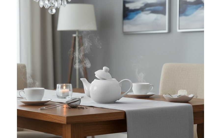 Czajnik porcelanowy 0,5 L Roma Bianco