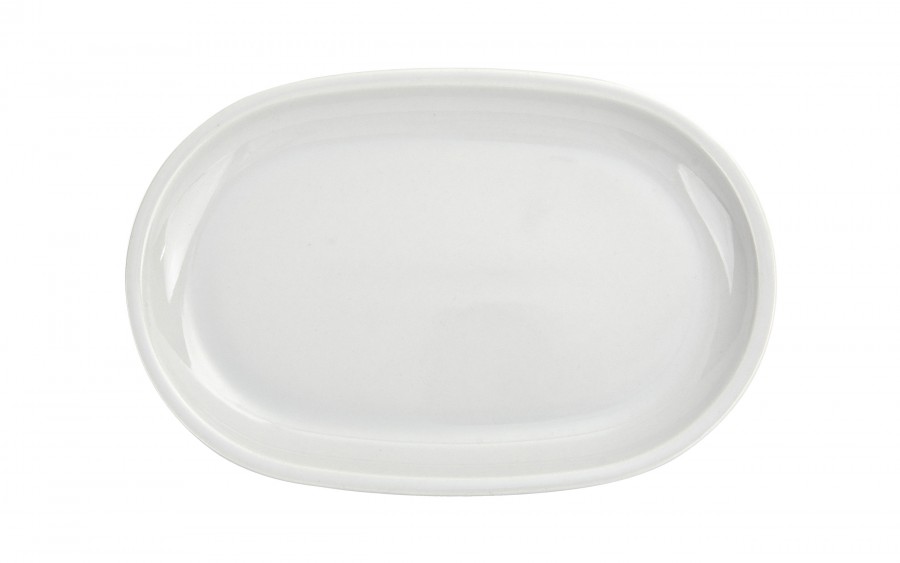 Półmisek owalny 25x16,5 cm Roma Chicago Bianco