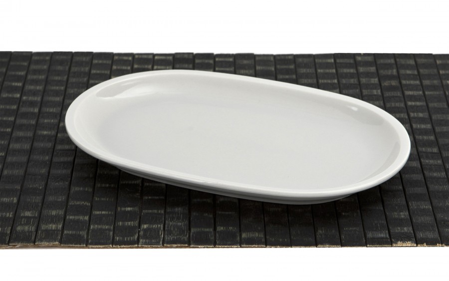 Półmisek owalny 25x16,5 cm Roma Chicago Bianco
