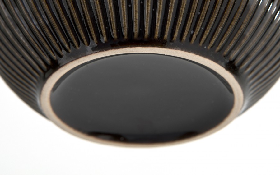 Miska ceramiczna 13,5 x 7,8 cm RIB Brąz