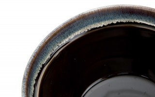 Miska ceramiczna 13,5 x 7,8 cm RIB Brąz