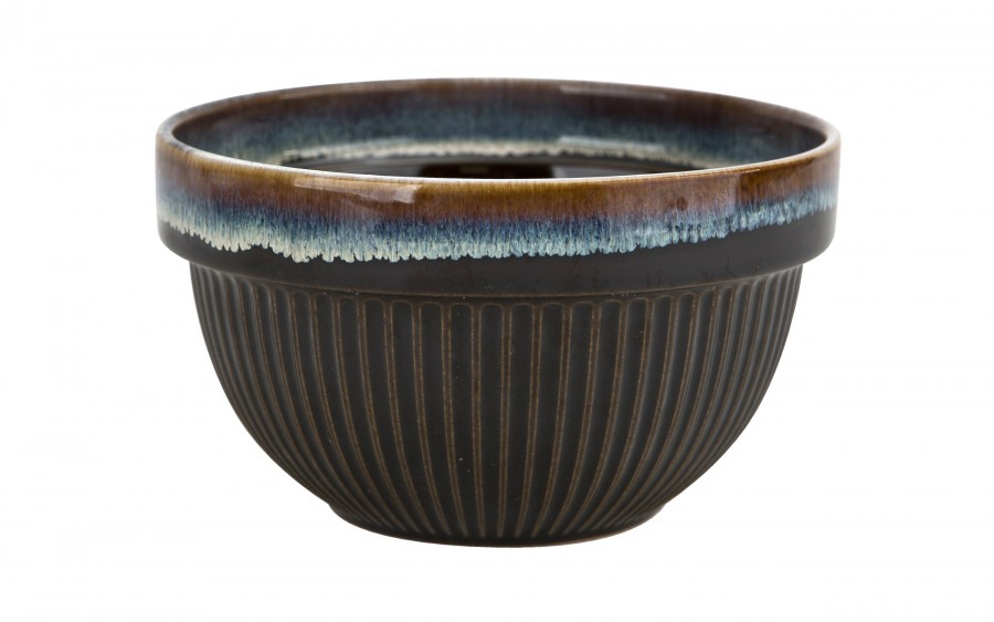 Miska ceramiczna 13,5 x 7,8 cm RIB Brąz