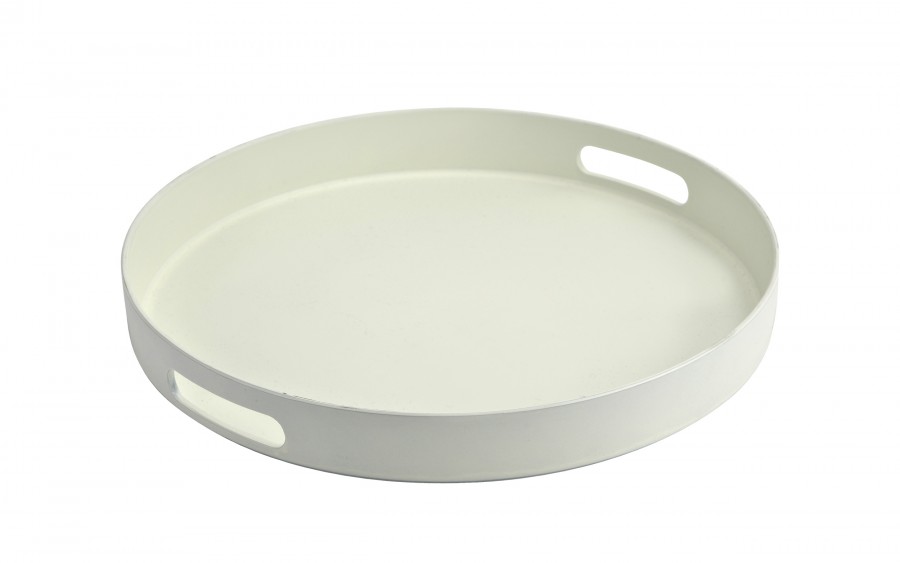 Taca okrągła z uchwytami 33 cm mix