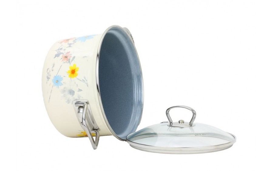 Komplet 4 garnków z pokrywkami Meadow Belis 172089