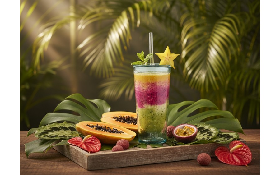 Szklanka z rurką 500 ml Authentic San Miguel