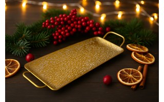 Taca dekoracyjna 47x22x2,5 cm Glow Vintage