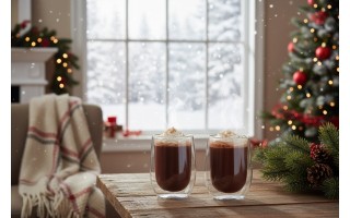 Komplet 2 szklanek termicznych 300 ml Peter