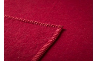 Koc bawełniany 140x200 cm SYLT Bordeaux 31021940