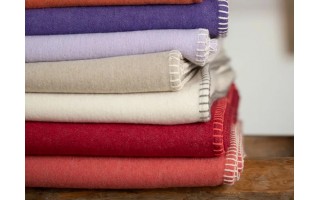 Koc bawełniany 140x200 cm SYLT Bordeaux 31021940