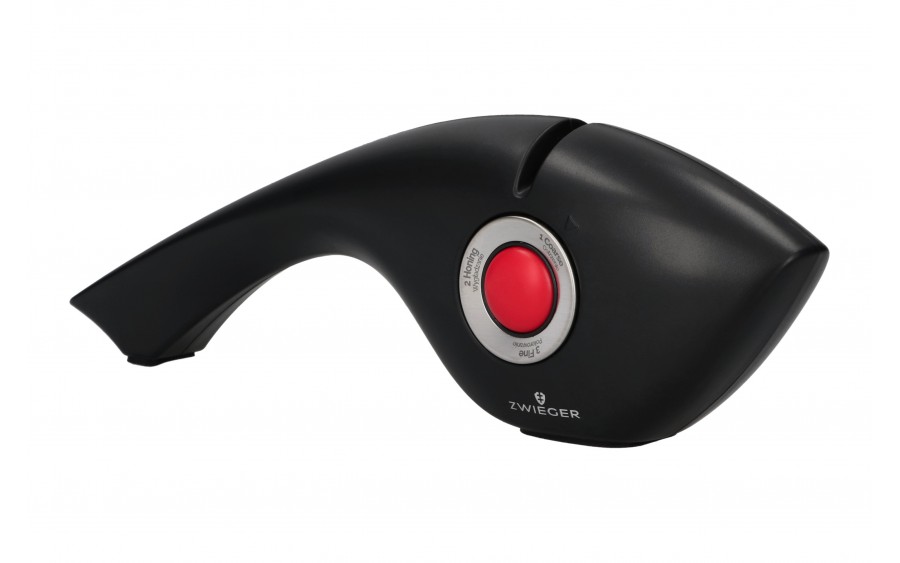 Ostrzałka do noży SHARK 3-stopniowa czarny