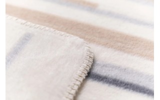 Koc bawełniany 150x200 cm SAVONA "Offwhite" 02606050