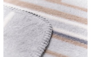 Koc bawełniany 150x200 cm SAVONA "Grey" 02609750