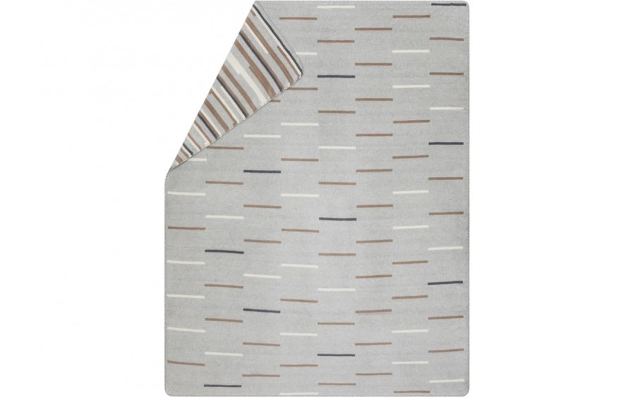 Koc bawełniany 150x200 cm SAVONA "Grey" 02609750