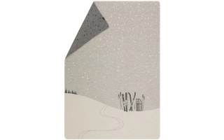 Koc bawełniany 140x200 cm SILVRETTA Skis & Toboggan 46426040