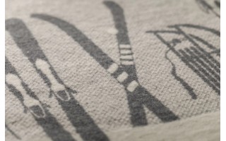 Koc bawełniany 140x200 cm SILVRETTA Skis & Toboggan 46426040