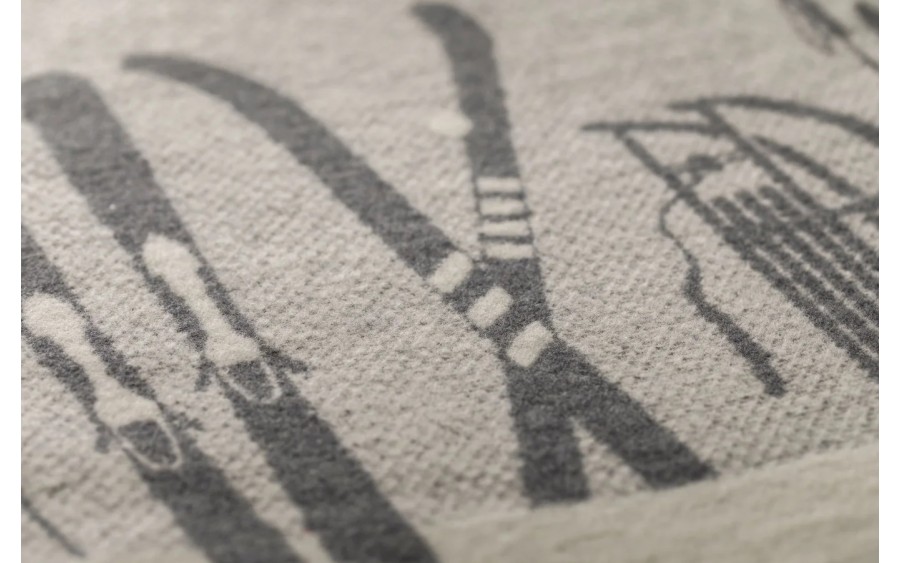 Koc bawełniany 140x200 cm SILVRETTA Skis & Toboggan 46426040