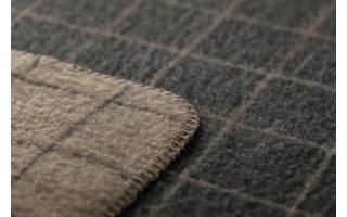 Koc wełniany 160x200 cm MERANO „Karo” 07569360