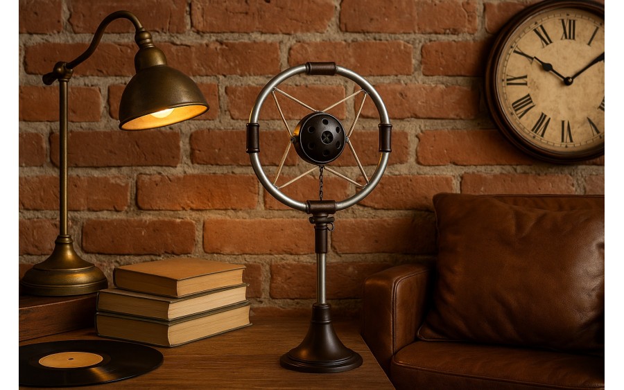 Figurka dekoracyjna Model Mikrofonu Retro