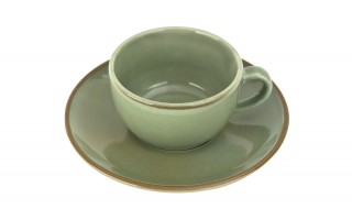Filiżanka porcelanowa 250 ml + spodek Oliva