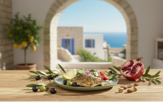 Talerz płytki obiadowy 27 cm Oliva